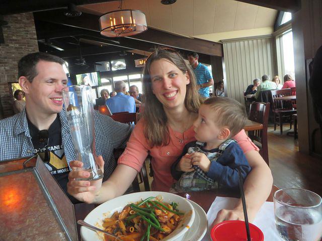 I can't believe you drank the whole thing Mommy!