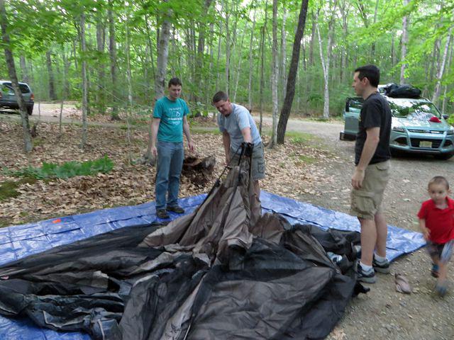 Figuring out the new Instant Tent