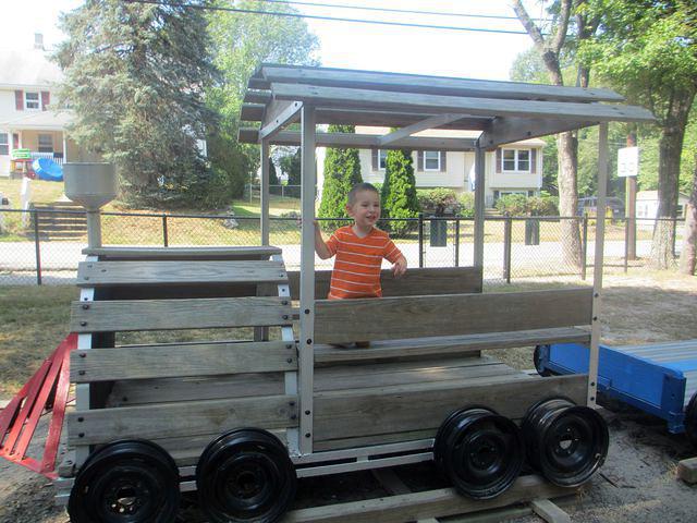 Always Happy on a Train