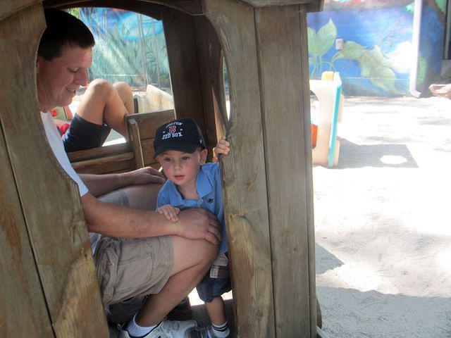 Train Riding Grandpa