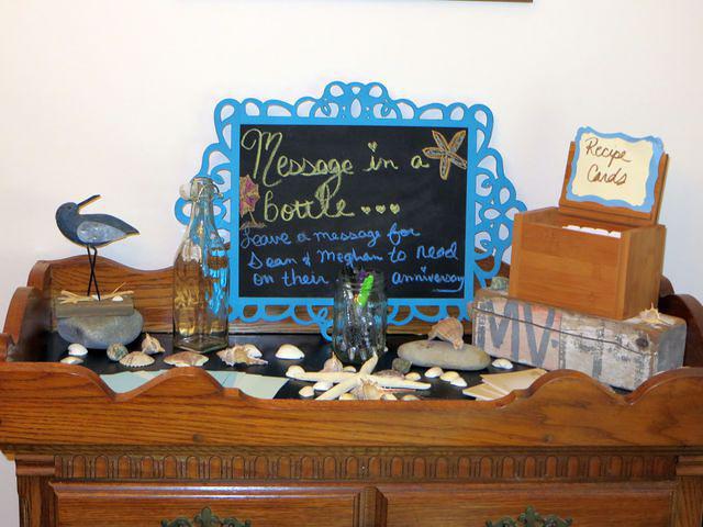 Message in a bottle and Recipe Box