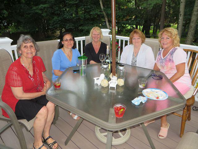 Ginny, Sandy, Linda, Julie and Maureen