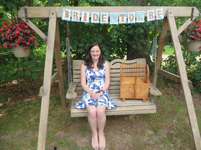 The Demure Bride to be!