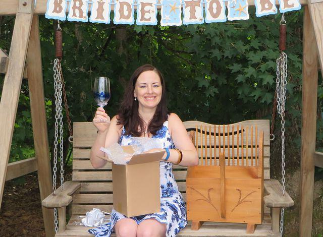 Wine glasses from Bonnie