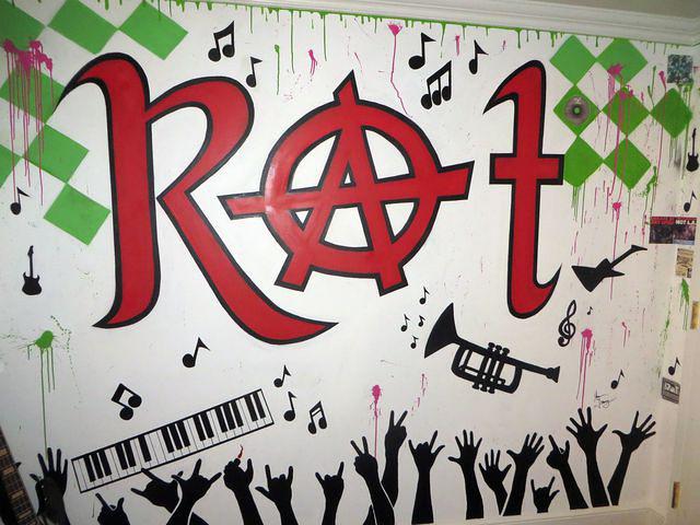 Wall Mural in the Rathskeller Suite