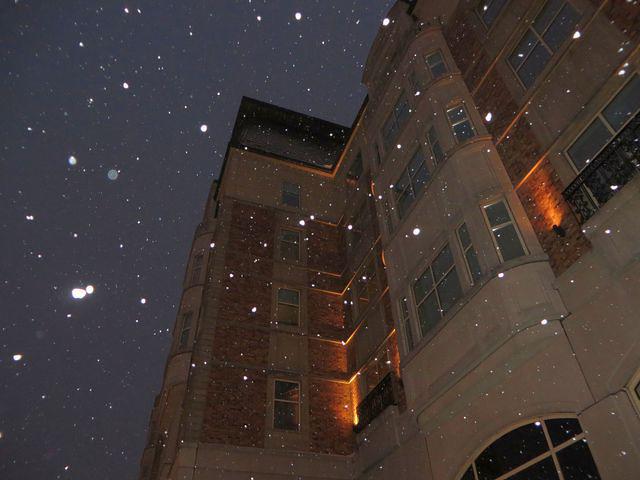 Our suite is in the part that sticks out, fourth floor