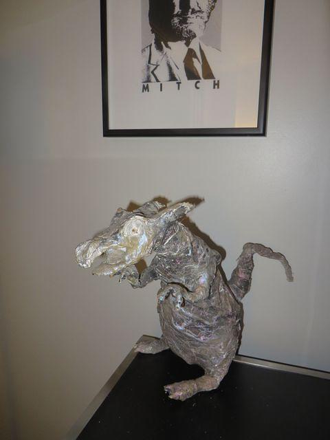 Crazy Paper Mache Dragon