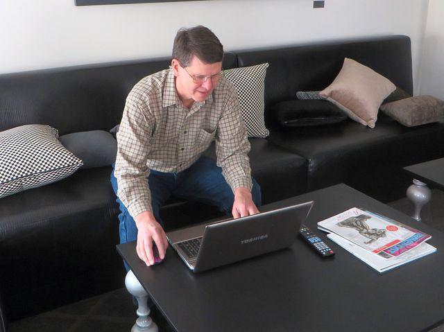 Dave figuring out smartest route home