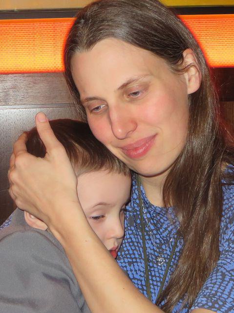 Mommy Cuddles for the Fevered One