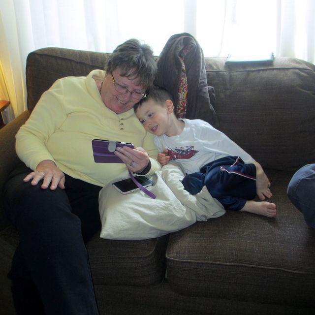 Video Watching Cuddle