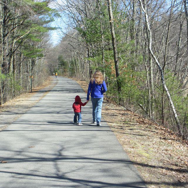 Thomas and Beth leading the way