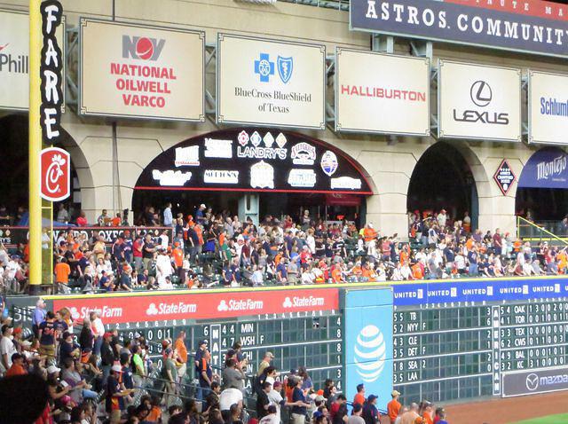 Our section on Sunday