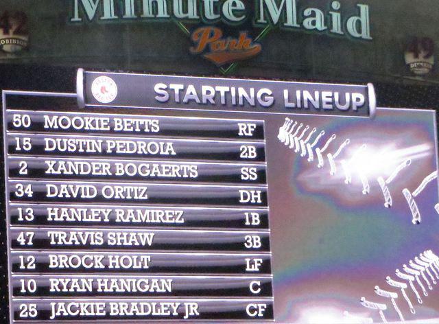 Red Sox Astros Round Two