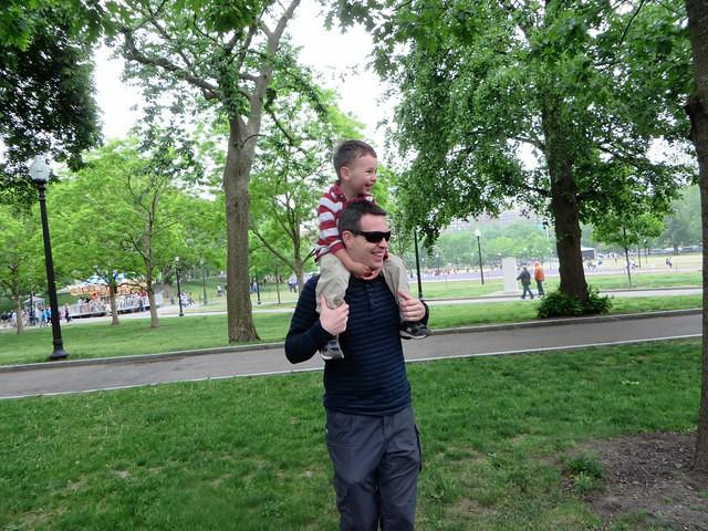 Shoulder Ride Giggles