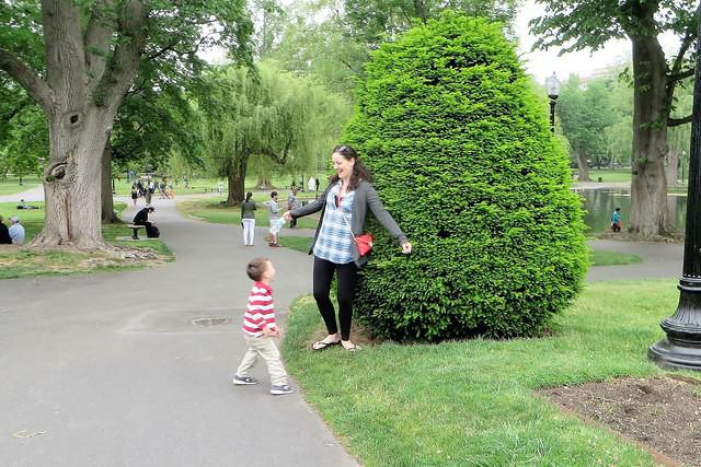 Throwing Meghan into a Tree