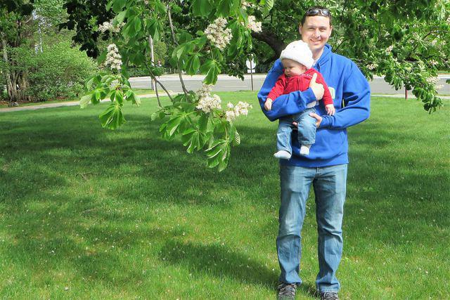 Checking out the Flowers