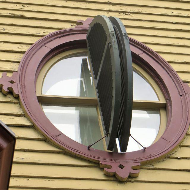 Round Window Shutters