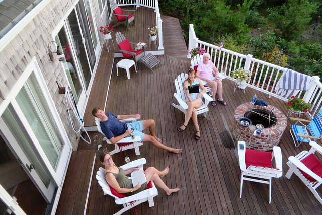 Steamers and Wine on the Deck