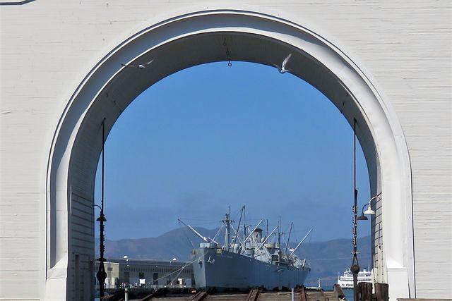 Seen Through an Arch