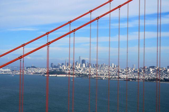 San Francisco Through the Cables