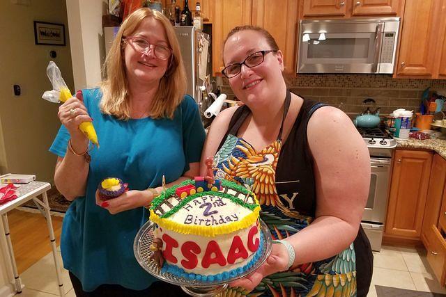 Bre and Her Assistant Pastry Chef