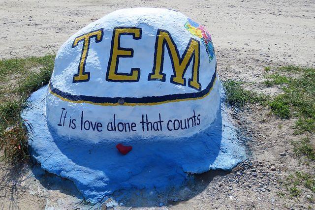 Painted Rock Obverse