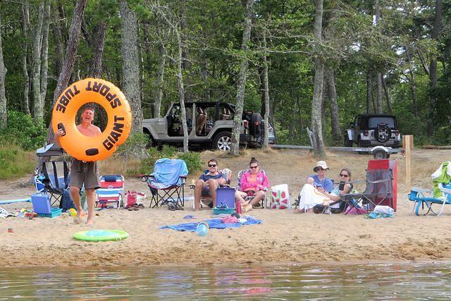 Hanging at the Kettle Pond