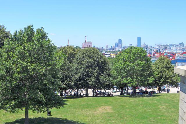 City Skyline From Fort