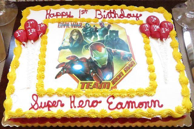 Cake For a Superhero