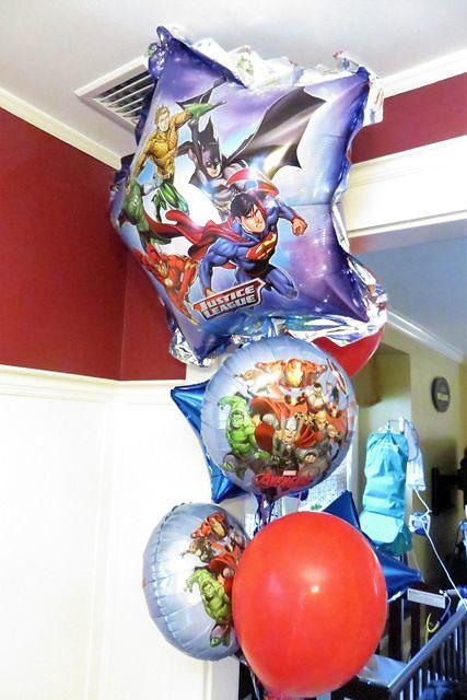 Superhero Balloons