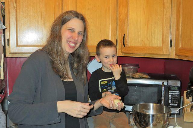 Beth and her Sous-chef