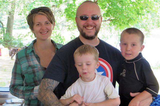 Christy, Jason, Aiden and Chase