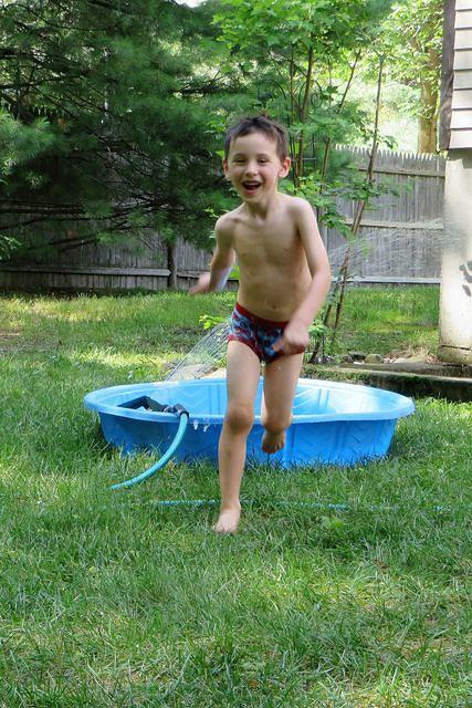 Running From the Spray