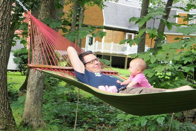 Telling Daddy a Joke