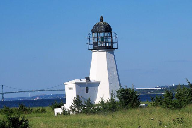 Prudence Lighthouse From Land