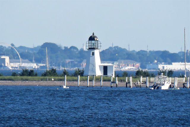 Prudence Lighthouse From the Bay