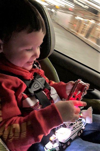 Hess Minis on the Ride Home