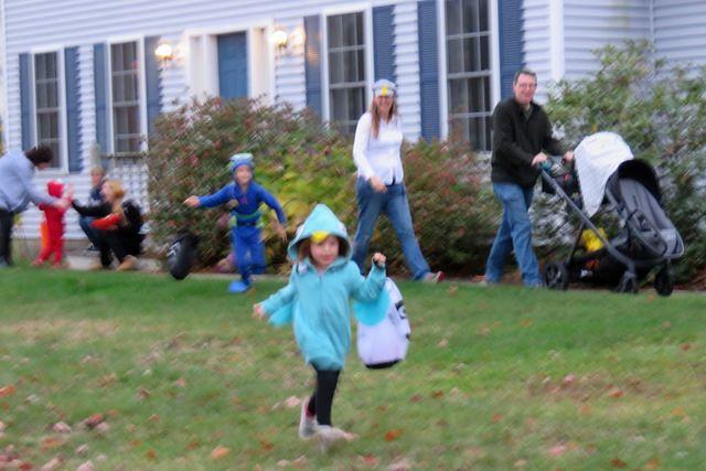 Racing From House to House