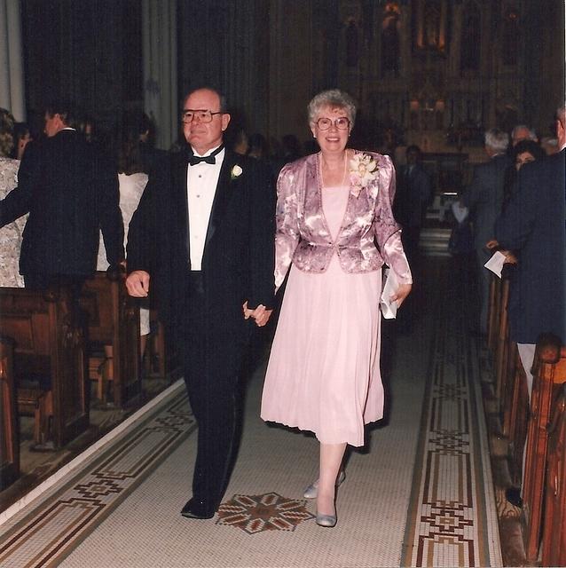 Dad and Mom at Rick's wedding