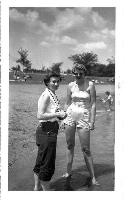 Louise Sherman and Jean Matar at Kent Lake
