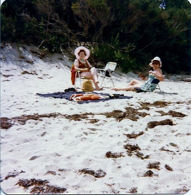 Mickey Sherman and Thelma (Sherman)Russell Cape Cod Bay 