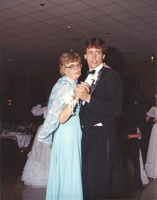 Mom aand Jeff at his wedding