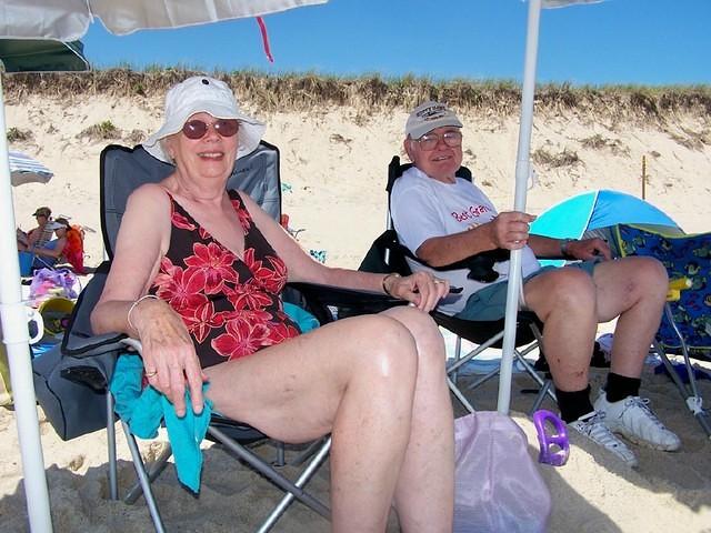 Mom and Dad at Nauset