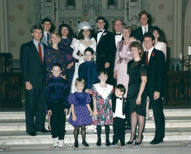 Sherman crew at Rick and Kathy's wedding