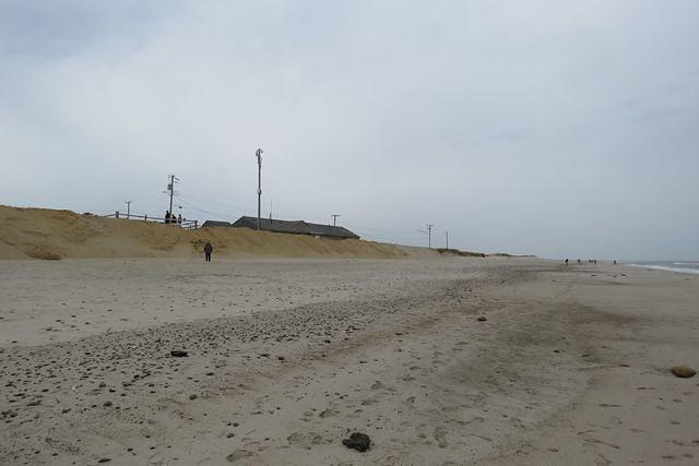 Long Shot of the Beach Behind Nauset Administration Building