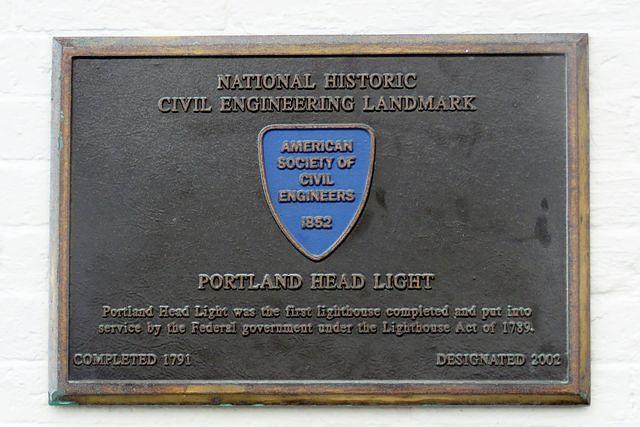 Portland Head Light Plaque