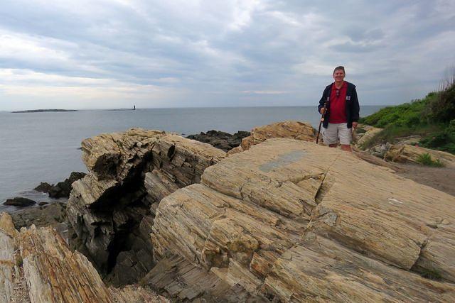 Dave on the Cliff Walk