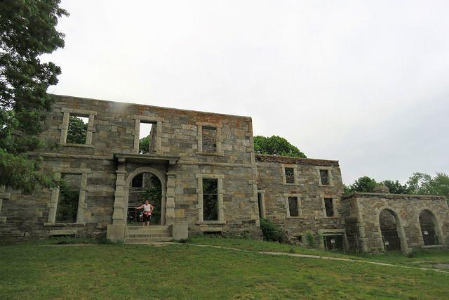 Shell of Goddard Mansion, Fort Williams Park