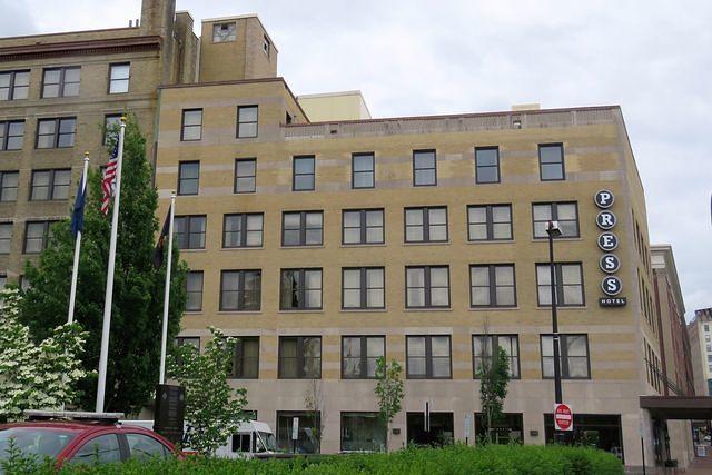 The Press Hotel (formerly the Portland Press Herald newspaper offices)
