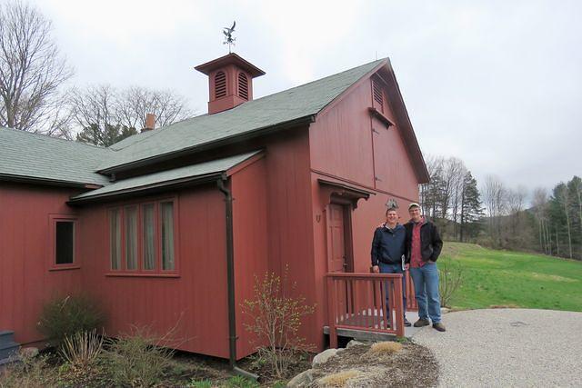 Dave and Rick at the Red Barn